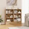Costway 4-Tier Bookcase 48'' Display Bookshelf Storage Organizer with Shelves & Drawer Grey/White/Natural